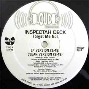Inspectah Deck - Forget Me Not download flac mp3