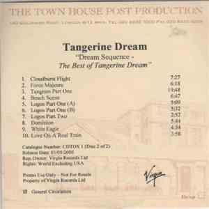Tangerine Dream - Dream Sequence - The Best Of Tangerine Dream download flac mp3