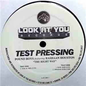 Pound Boys Featuring Rashaan Houston - The Right Way download flac mp3