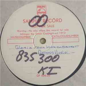 Antonio Vivaldi - Gloria Voor Koor En Orkest download flac mp3