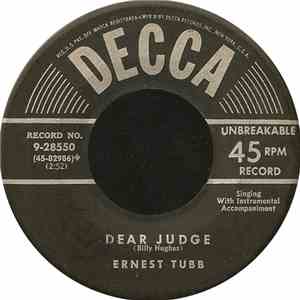 Ernest Tubb - Dear Judge / I Will Miss You When You Go download flac mp3