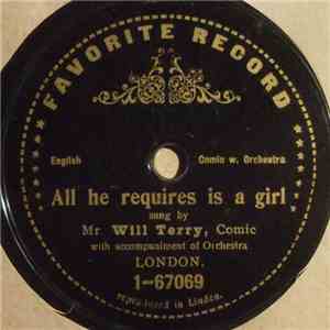 Mr. Will Terry - All He Requires Is A Girl / Wanted A Girl download flac mp3