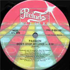 Passion  - Don't Stop My Love download flac mp3