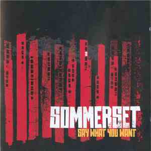 Sommerset - Say What You Want download flac mp3