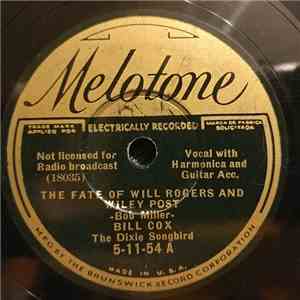 Bill Cox - The Fate Of Will Rogers And Wiley Post / Will And Wiley's Last Flight download flac mp3