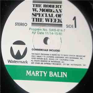 Marty Balin - The Robert W.Morgan Special Of The Week download flac mp3