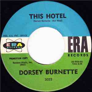 Dorsey Burnette - This Hotel / The River And The Mountain download flac mp3