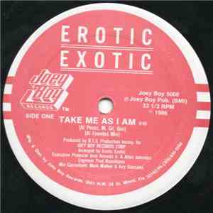 Erotic Exotic - Take Me As I Am download flac mp3
