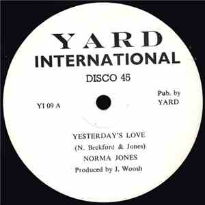 Norma Jones - Yesterday's Love download flac mp3