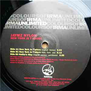 Jaymz Nylon - New York Je T'Adore download flac mp3