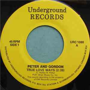 Peter And Gordon - True Love Ways / Knight In Rusty Armour download flac mp3