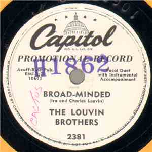 The Louvin Brothers - Broad-Minded download flac mp3