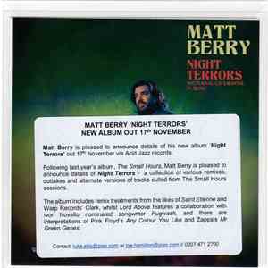 Matt Berry  - Night Terrors (Nocturnal Excursions In Music) download flac mp3