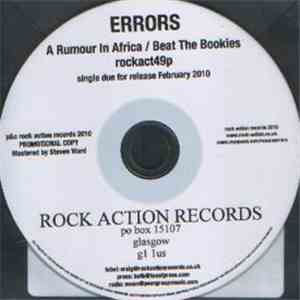 Errors - A Rumour In Africa download flac mp3