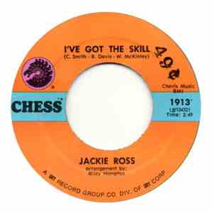 Jackie Ross - Change Your Ways / I've Got The Skill download flac mp3