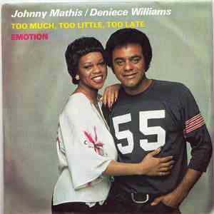 Johnny Mathis & Deniece Williams - Too Much Too Little Too Late download flac mp3