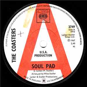 The Coasters - Soul Pad / Down Home Girl download flac mp3