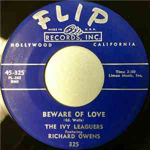 The Ivy Leaguers Featuring Richard Owens  - Beware Of Love download flac mp3