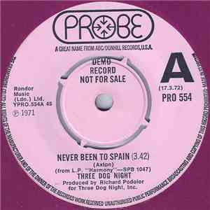 Three Dog Night - Never Been To Spain download flac mp3