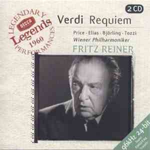 Verdi, Leontyne Price, Rosalind Elias, Jussi Björling, Giorgio Tozzi, Fritz Reiner, Vienna Philharmonic Orchestra - Requiem download flac mp3