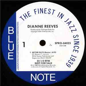 Dianne Reeves - Better Days (Remix) download flac mp3