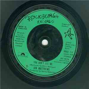 Ian Matthews - You Don't See Me download flac mp3