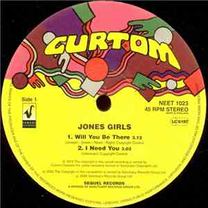 Jones Girls - Will You Be There download flac mp3
