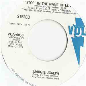 Margie Joseph - Stop! In The Name Of Love download flac mp3