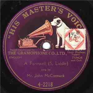 Mr. John McCormack - A Farewell download flac mp3