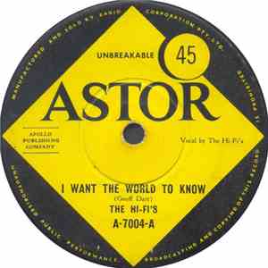 The Hi-Fi's  - I Want The World To Know download flac mp3