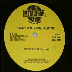 Various - Metalshop - Radio's Weekly Metal Magazine (Week Of November 2, 1990) download flac mp3