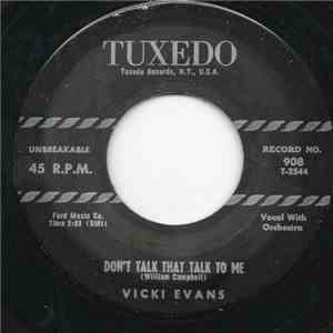Vicki Evans - Don't Talk That Talk To Me / Speed My Man Home download flac mp3