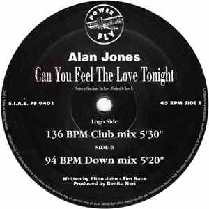 Alan Jones  - Can You Feel The Love Tonight download flac mp3