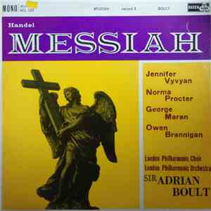 Handel - Sir Adrian Boult, London Philharmonic Choir, London Philharmonic Orchestra - Messiah - Record 3 download flac mp3