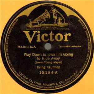 Irving Kaufman / Billy Murray - Way Down In Iowa I'm Going To Hide Away / It's Not Your Nationality (It's Simply You) download flac mp3
