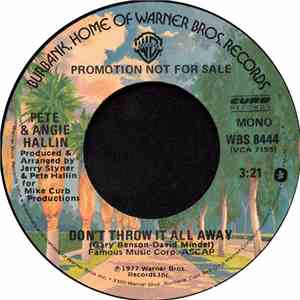Pete & Angie Hallin - Don't Throw It All Away download flac mp3