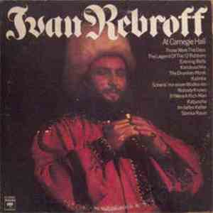 Ivan Rebroff - At Carnegie Hall download flac mp3