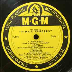 Jack Fina And His Orchestra - The Magic Of Fina's Fingers flac mp3 download