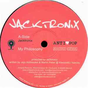 Jacktronix - My Philosophy / Gasoline download flac mp3