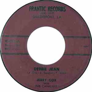 Jerry Cox  With The Cavaliers  - Debbie Jean / Sherry download flac mp3