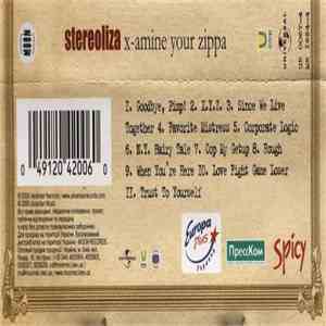 Stereoliza - X-Amine Your Zippa download flac mp3