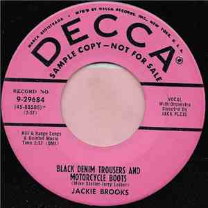 Jackie Brooks - Black Denim Trousers And Motorcycle Boots / The $64,000 Question (Do You Love Me?) flac mp3 download