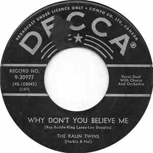 The Kalin Twins (Herbie & Hal) - Why Don't You Believe Me download flac mp3