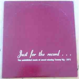 Tommy Vig - Just For The Record... download flac mp3