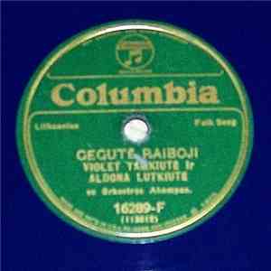 Violet Tamkiutē Ir Aldona Lutkiutē - Supinsiu Dainužē / Gegutē Raiboji download flac mp3