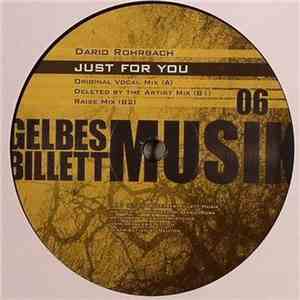Dario Rohrbach - Only For You download flac mp3