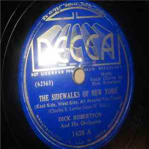Dick Robertson And His Orchestra - The Sidewalks Of New York / Come, Josephine, In My Flying Machine download flac mp3
