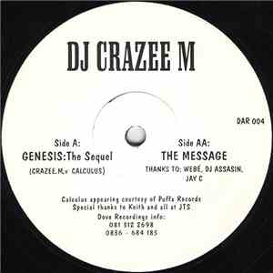 DJ Crazee M - Genesis: The Sequel / The Message download flac mp3