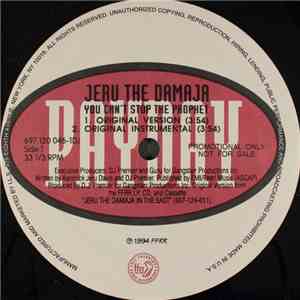 Jeru The Damaja - You Can't Stop The Prophet download flac mp3