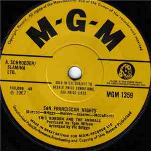 Eric Burdon And The Animals - San Franciscan Nights / Gratefully Dead download flac mp3